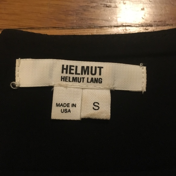 HELMUT LANG - NWOT Dry Crepe Twist Mini - Black - Picture 5 of 5